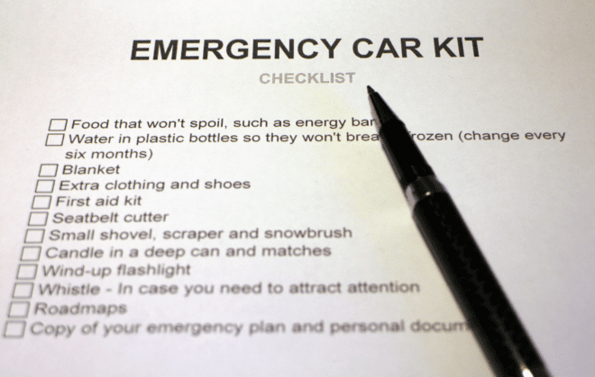 Car Emergency kit Items - Rick's Emergency Roadside Assistance