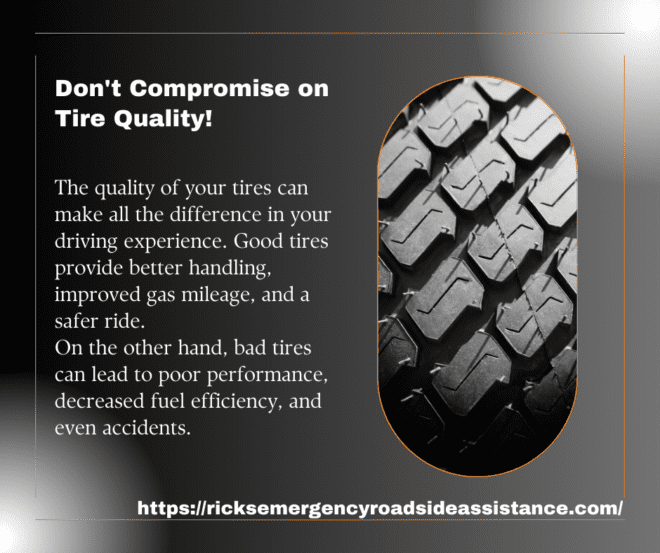 How to choose tires information - Rick's Eergency Roadside Assistance