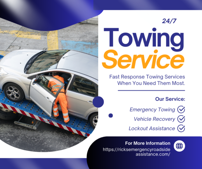 towing service-  Rick’s Emergency Roadside Assistance