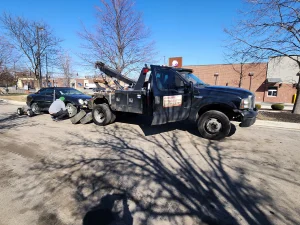 flat tire service before towing